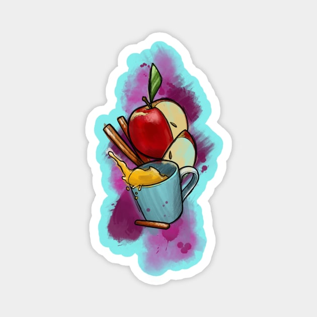 Apple cider Sticker by mellobunni